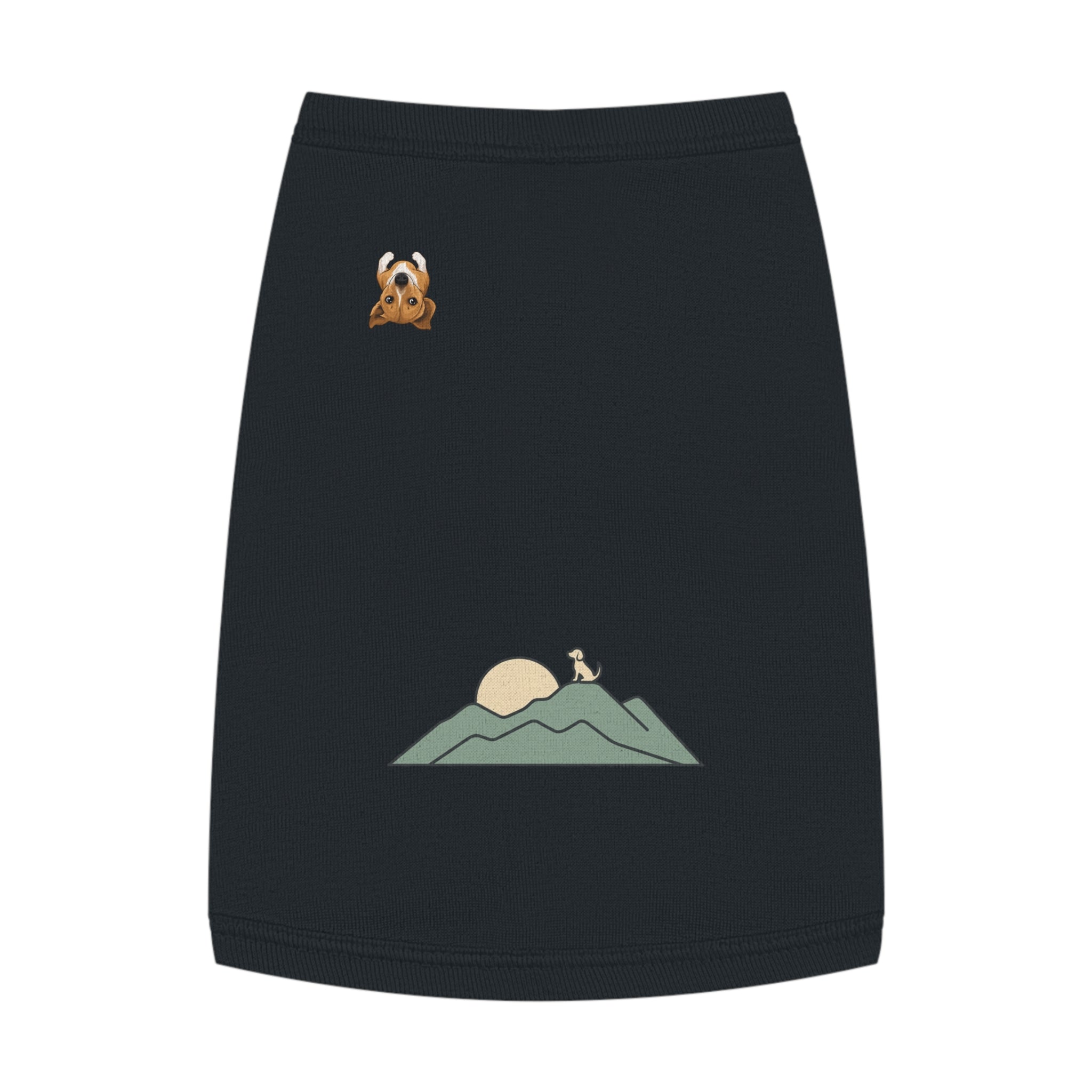 "Ridgeline Companion" — Nature Gear Graphic Pet Shirt