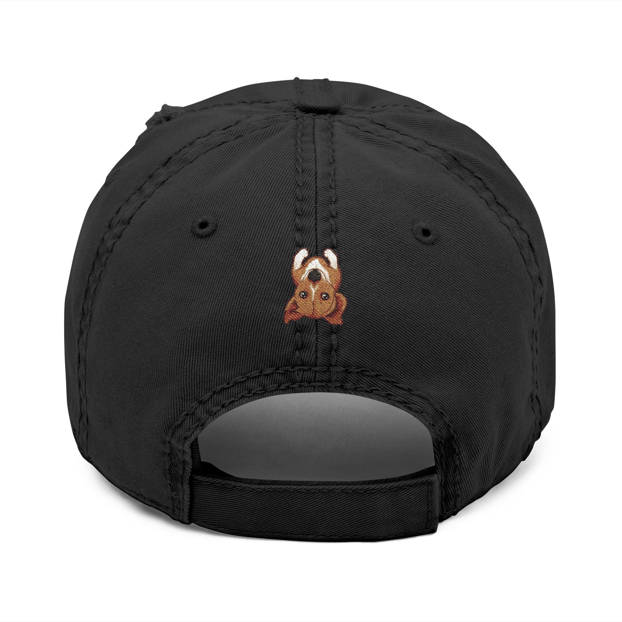 The Sombini Co. — Embroidered Upside-Down Beagle | Distressed Hat