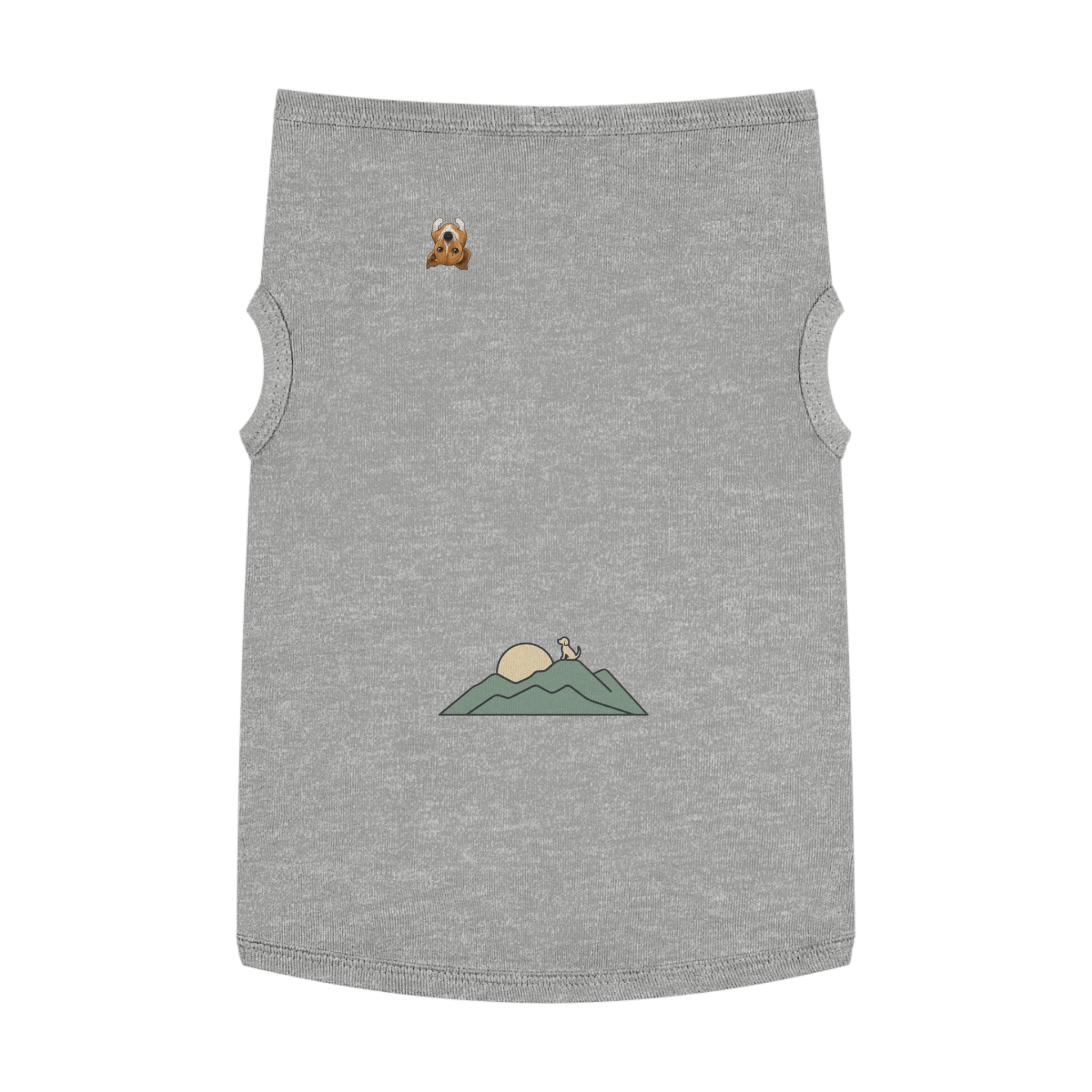 "Ridgeline Companion" — Nature Gear Graphic Pet Shirt