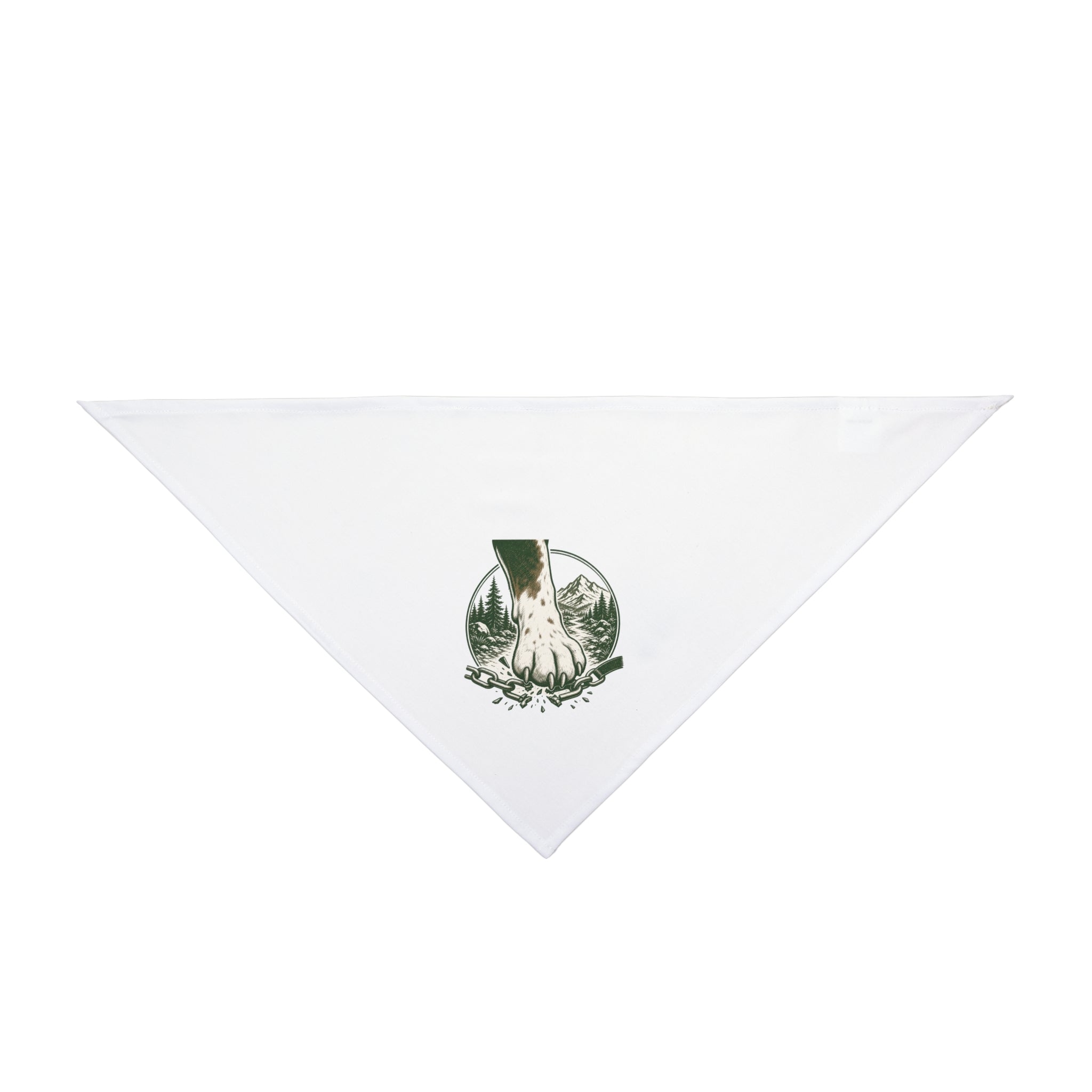 "Break Free" — Forest & Mountain | Pet Bandana