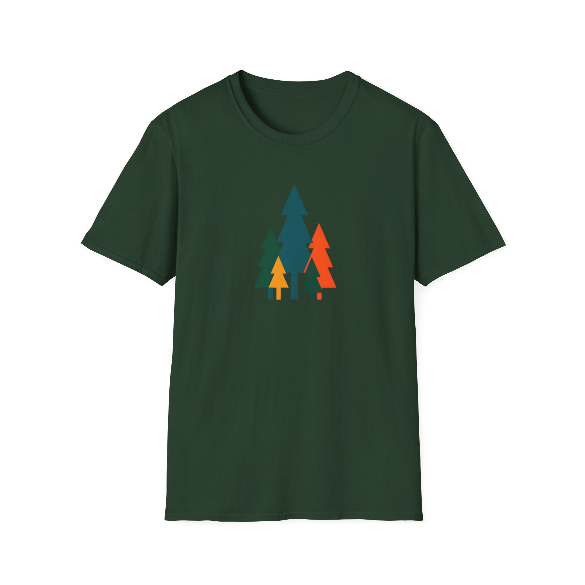 "Minimalist Pine Trees" — Sombini Adventure Series | Outdoor Tee