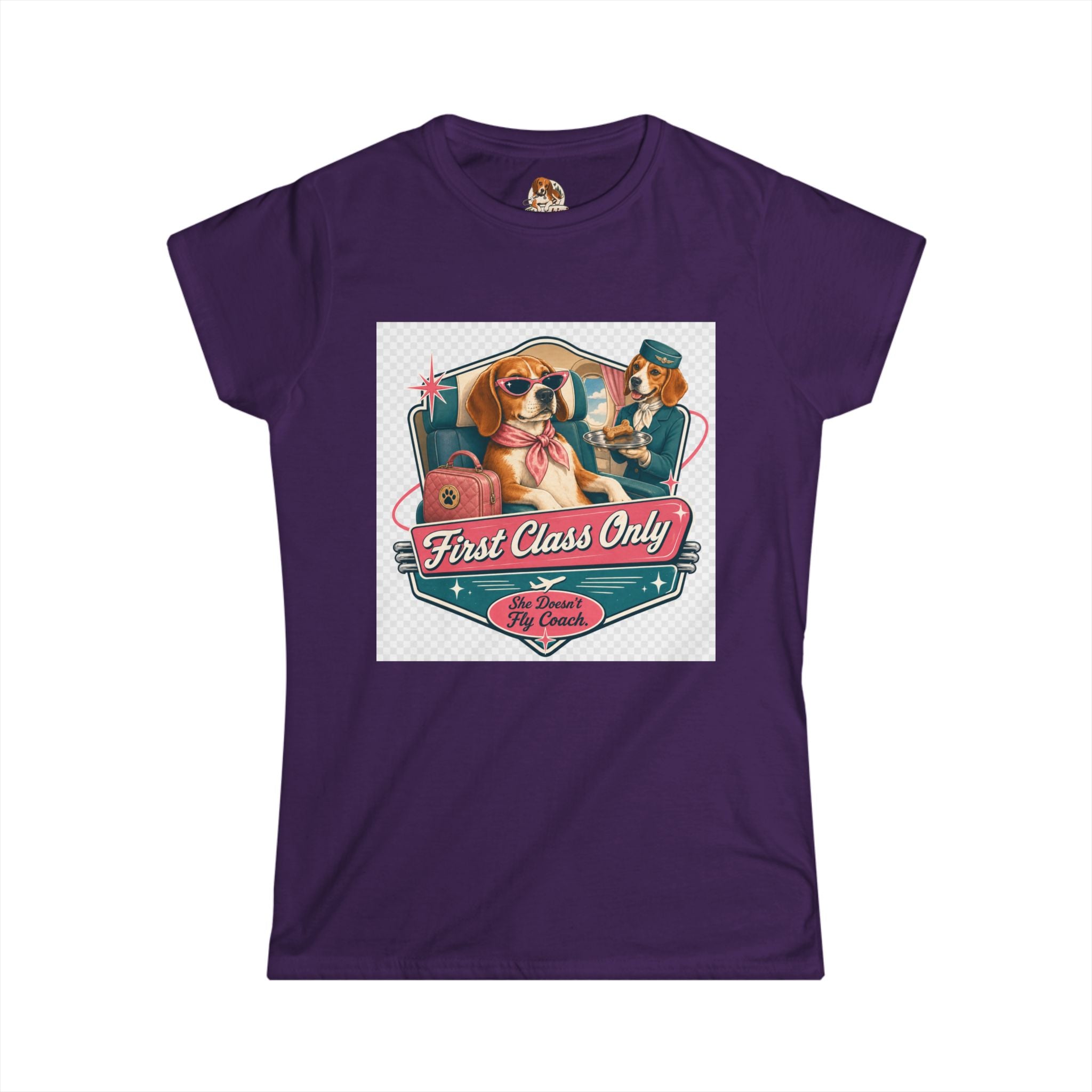 "The First Class Flyer" — Deservedly Spoiled | Women's Tee