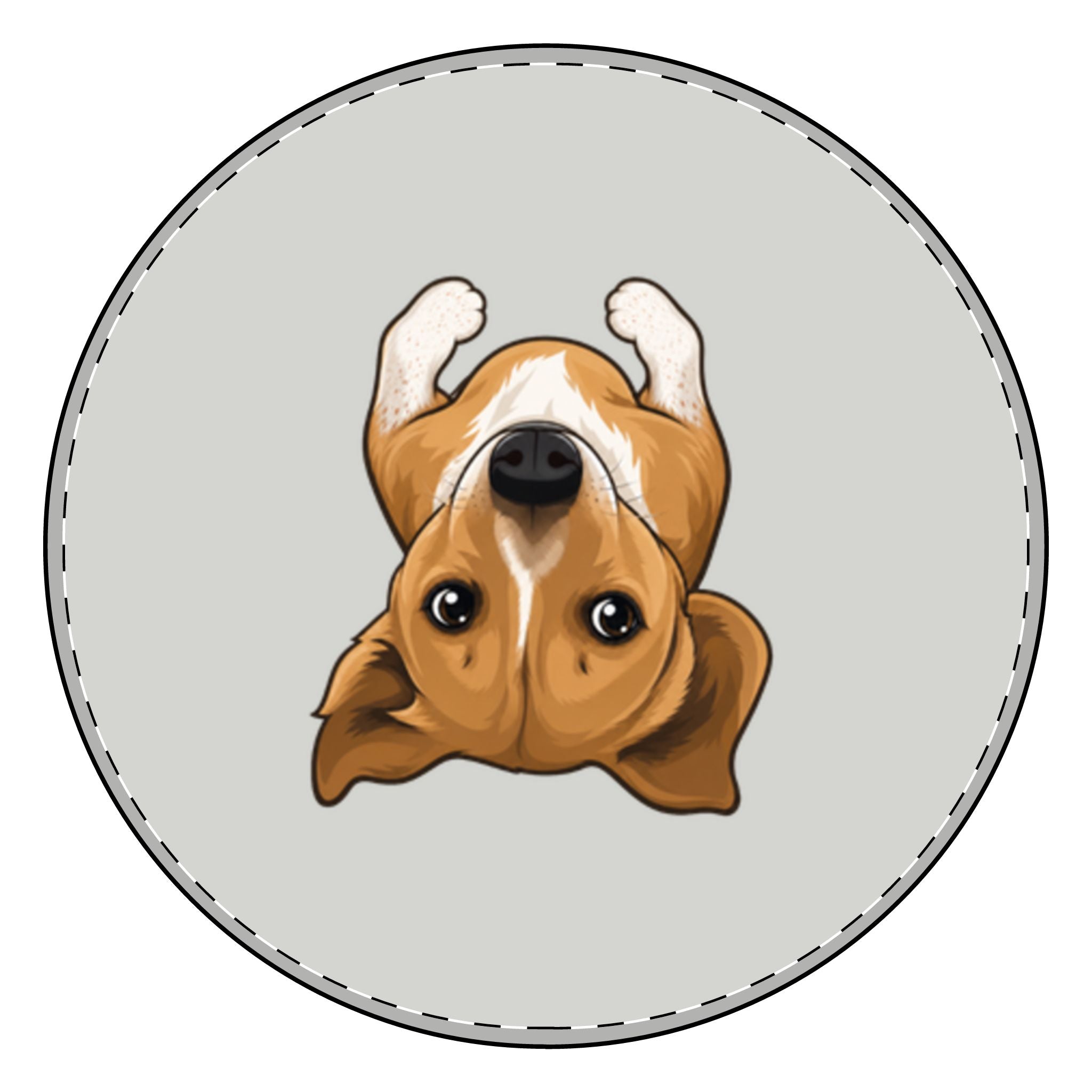 The Sombini Co. — Upside-Down Beagle | Adjustable Charm Bracelet