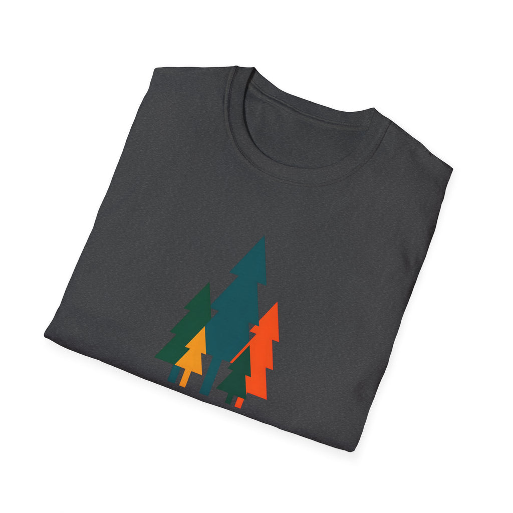 "Minimalist Pine Trees" — Sombini Adventure Series | Outdoor Tee