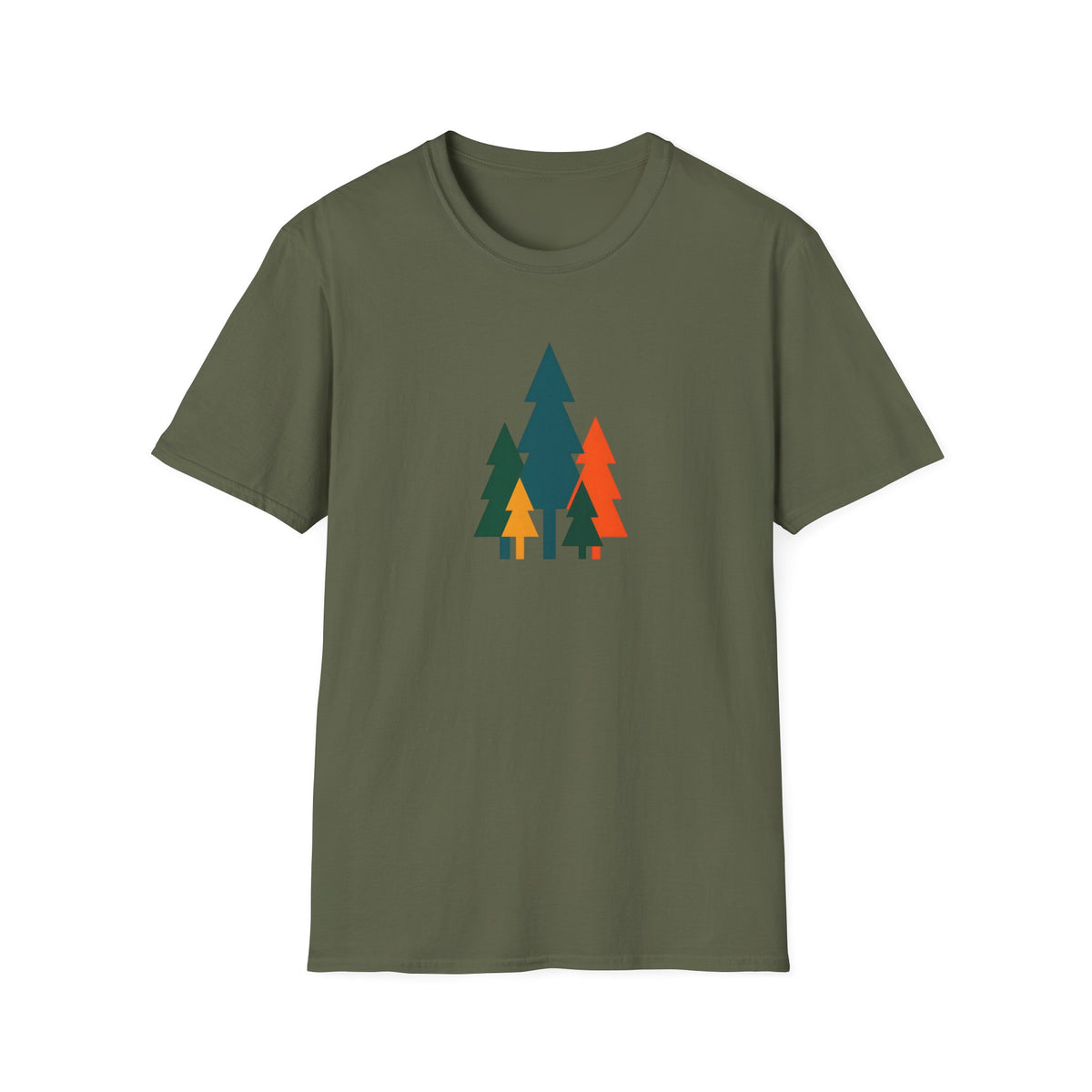 "Minimalist Pine Trees" — Sombini Adventure Series | Outdoor Tee