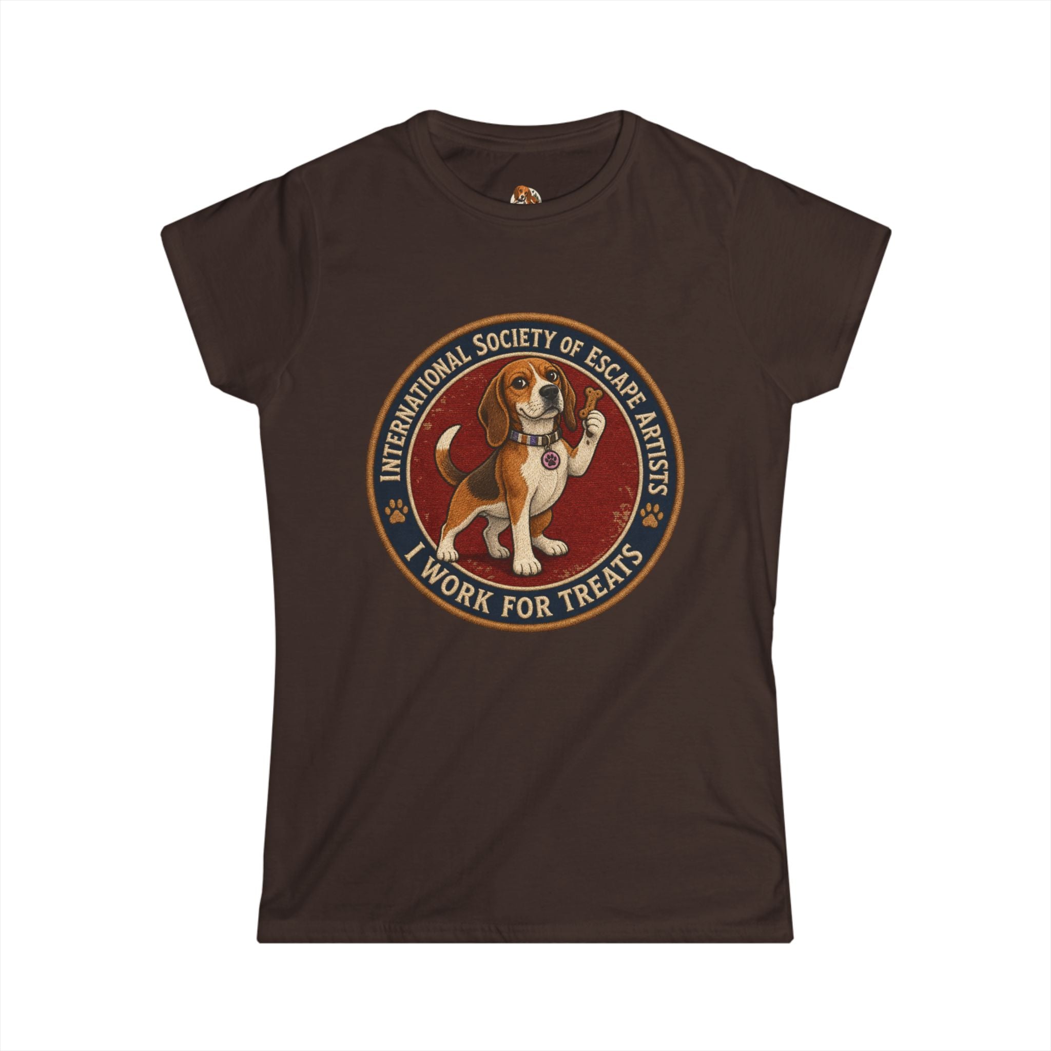 "I Work for Treats" — The Escape Club | Women's Tee