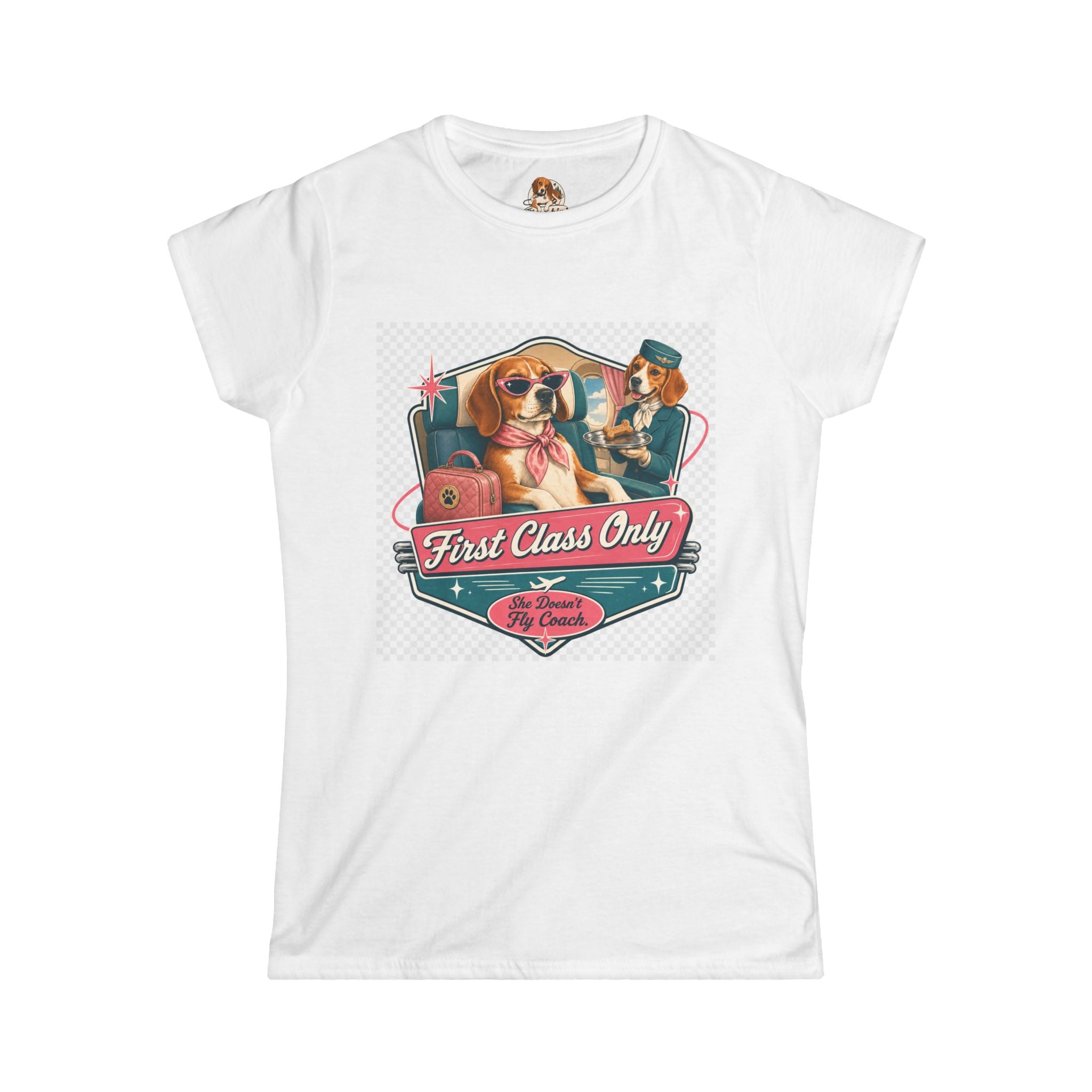 "The First Class Flyer" — Deservedly Spoiled | Women's Tee