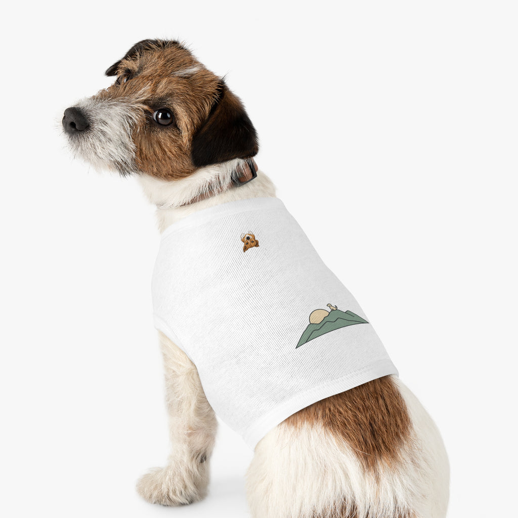 "Ridgeline Companion" — Nature Gear Graphic Pet Shirt