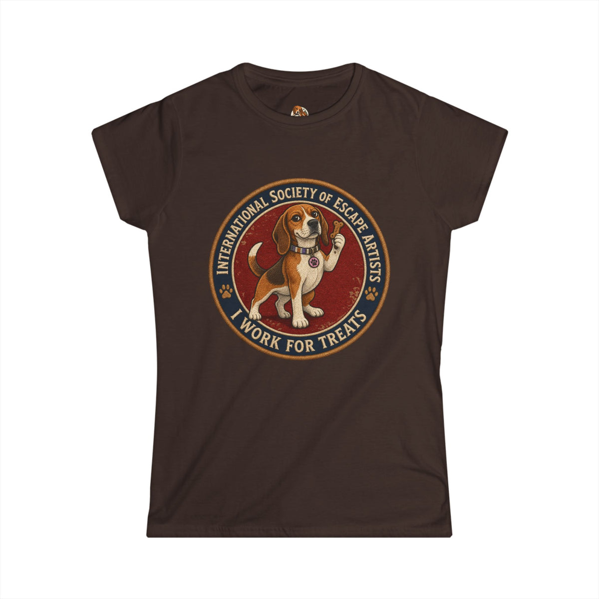 "I Work for Treats" — The Escape Club | Women's Tee