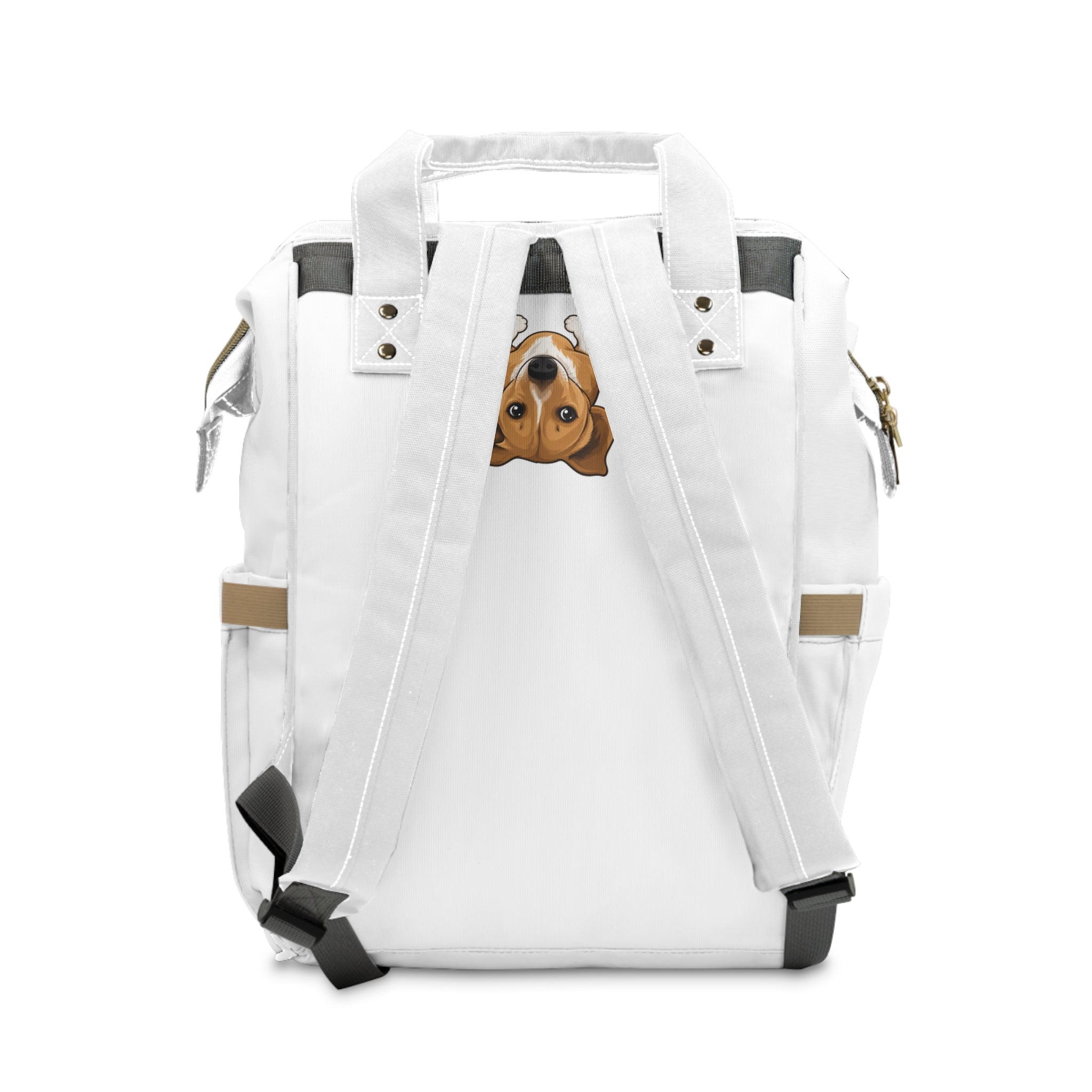 The Sombini Co. — Upside-Down Beagle Logo | Diaper Backpack