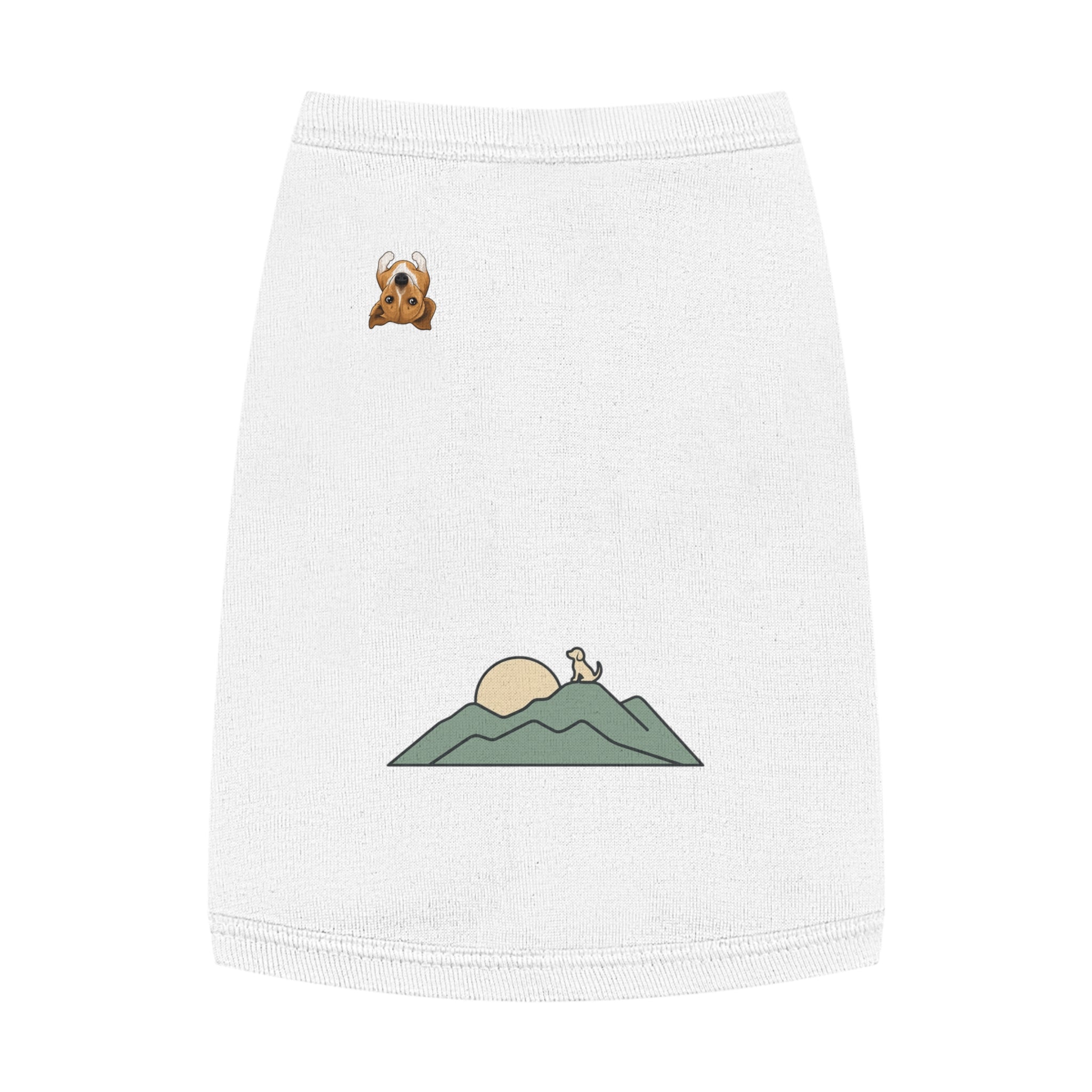 "Ridgeline Companion" — Nature Gear Graphic Pet Shirt