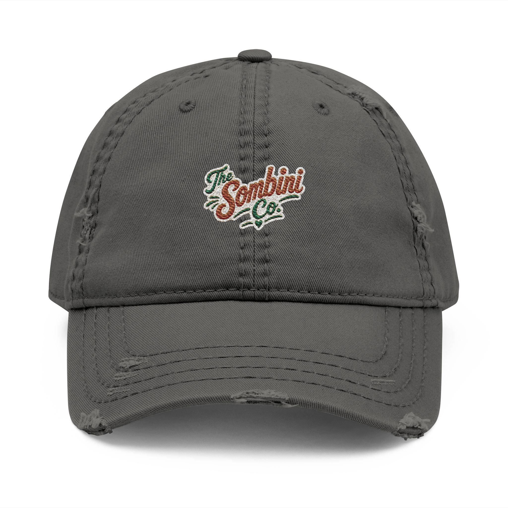 The Sombini Co. — Embroidered Upside-Down Beagle | Distressed Hat