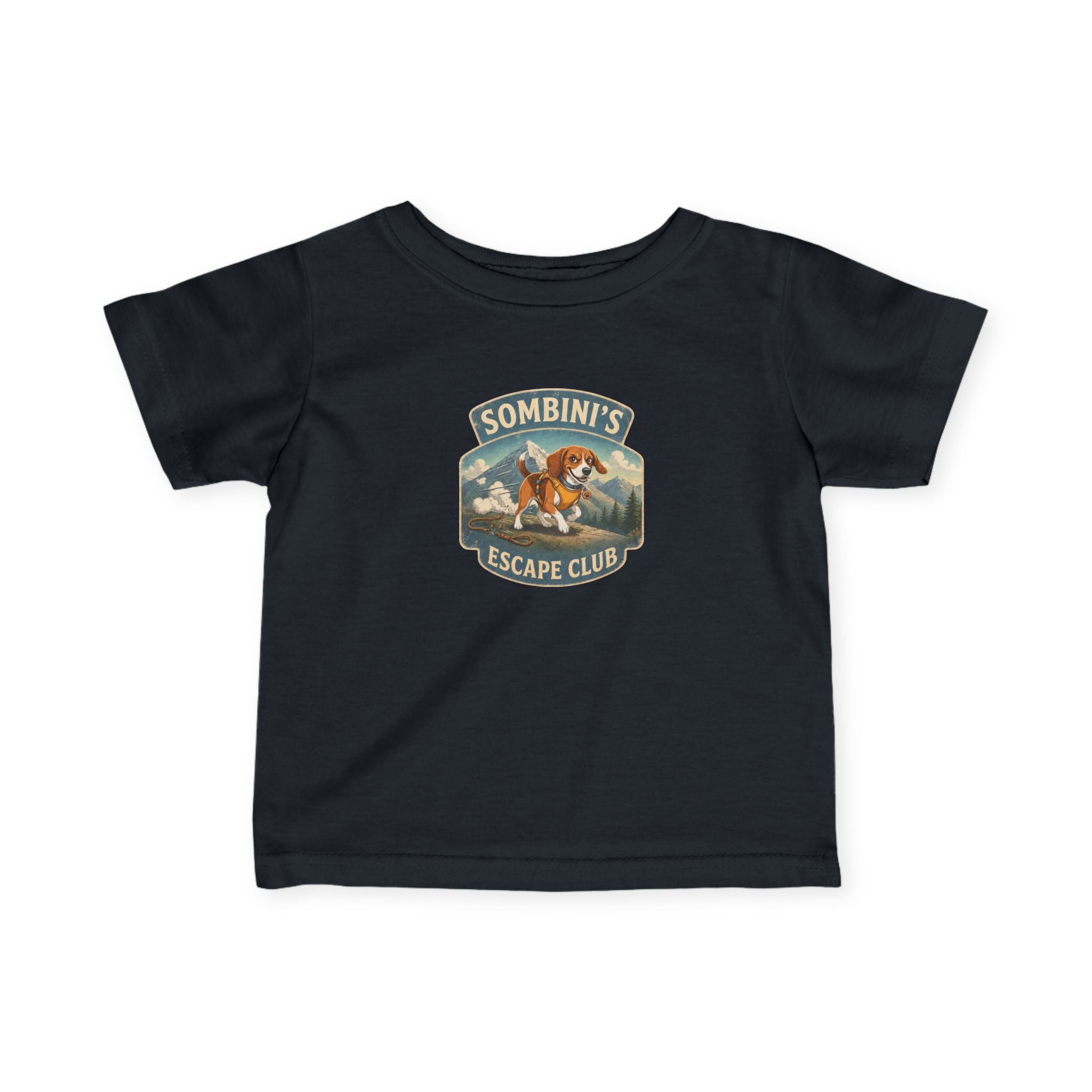 "Sombini's Escape Club" — Adventure Puppy | Infant Tee